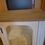 Beautiful white contemporary glass cabinet Image 6