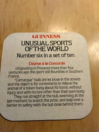 Rare vintage Guinness beer mats set of 10