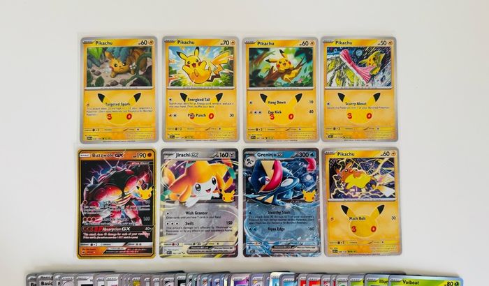 Pokemon 30th Celebration TCG Card Lot of 70 Cards