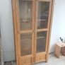 Solid Oak Display Cabinet Image 3