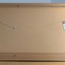 Large Rectangular Mirror with Dark Wood & Gold Frame Image 3