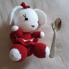 Handmade soft toy, rabbit
