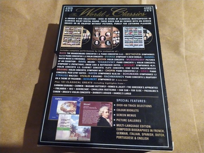 World of Classics Dvd Boxset