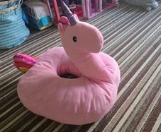 Unicorn soft toy