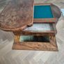 Antique Victorian Burr Walnut Games & Work Table Image 6