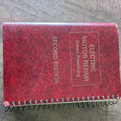 vintage book "electric motor repair -second edition, Robert Rosenberg"