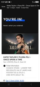 Katie Taylor tickets