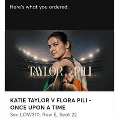 Katie Taylor tickets