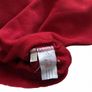 Vintage Adidas red sweatshirt, embroidered central logo, 00s, size s Image 4