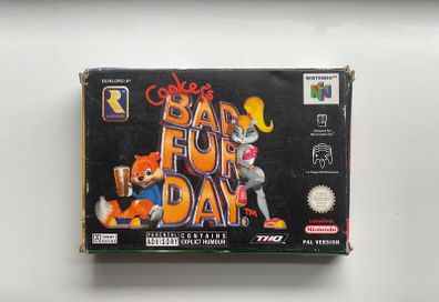 Conkers Bad Fur Day N64