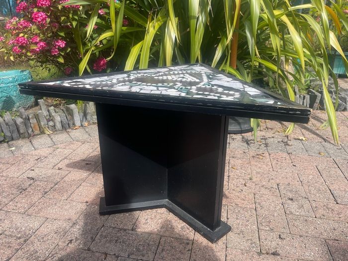 Handmade Irish Mosaic Table made by Irish artists Orla Kaminska & Laura O'Hagen