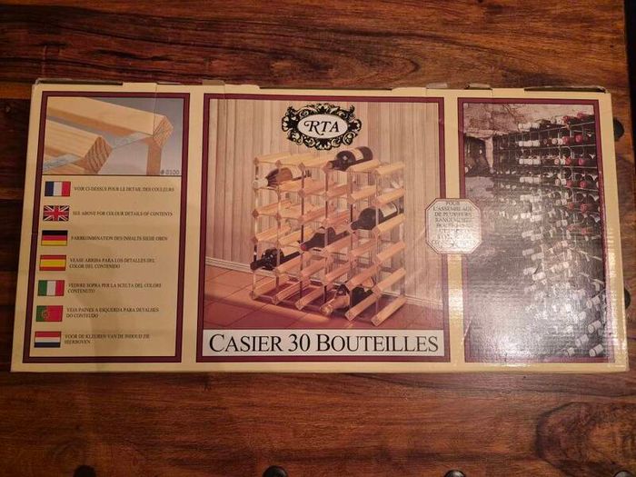 RTA 30 Bottle Wine Rack , New in Box