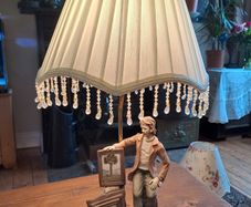 Large Decorative Figurine Table Lamp