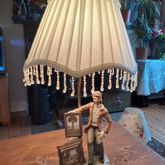 Large Decorative Figurine Table Lamp