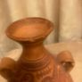 Vintage Art Pottery Hand Painted Vase. Image 4