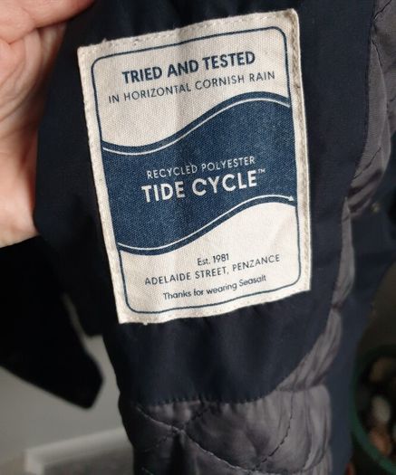 Seasalt Cornwall Raincoat Size Uk 16
