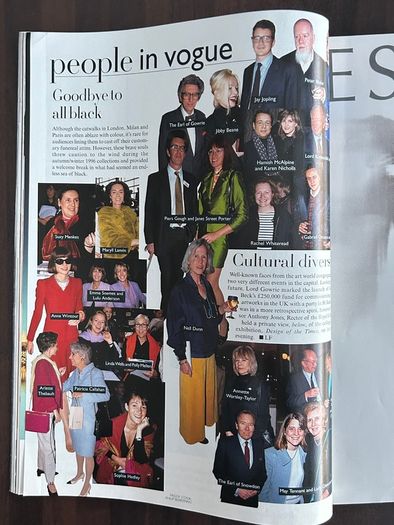 British Vogue Magazines 1996 Priced Individually