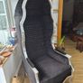 High back throne chair Image 2
