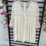 dress Bnwt cream lace mini dress grace & mila size small 10 Image 8