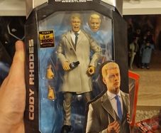 AEW Cody Rhodes Rare 1 of 3000 Figure - WWE