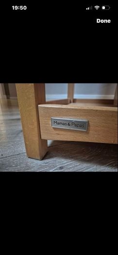 Mamas & Papas wooden changing unit