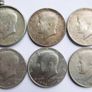 John Kennedy Silver half Dollars 1964-1964-1965-1974-1976-1977 Image 2