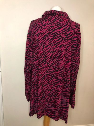 Capsule pink zebra print blouse (size 28)