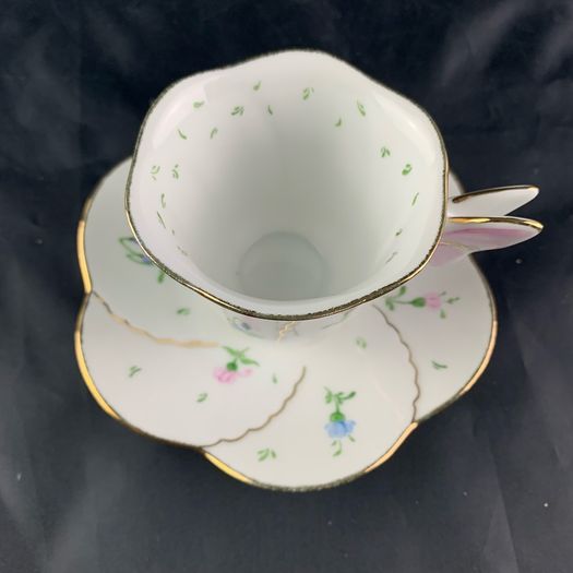 Vintage Bavarian Demitasse Cup And Saucer