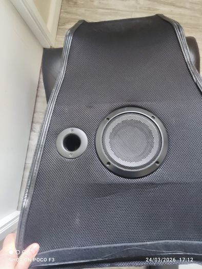 X Rocker Large Leather Foldable Floor Gaming Chair Vs Built in Stereo Sound Vs Subwoofer and MP3 .