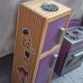 Barbie doll wooden furniture kitchen set Image 2