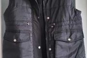 RISING Black LongLine Gilet Sz L (Fit 12-16UK) - Bnwt - Rrp 39 Sterling
