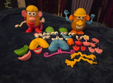 Mr & Mrs Potatoe Head & accessories