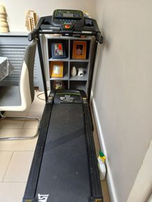 Top off the range treadmill.