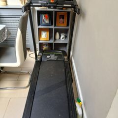 Top off the range treadmill.