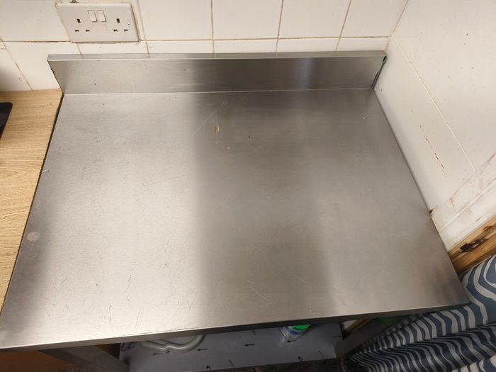 Stainless steel table
