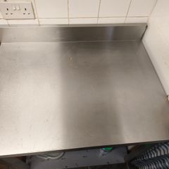 Stainless steel table