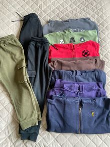 Boys bundle from next 7x hoodies 3x joggers 7 years
