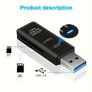 2-in-1 Mini USB 3.0 Card Reader - SD/Micro SD/TF Memory Card Adapter for PC & Laptop, Flash Drive Compatible Image 4