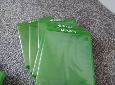 Xbox Series X Series One Branded Green Game Cases