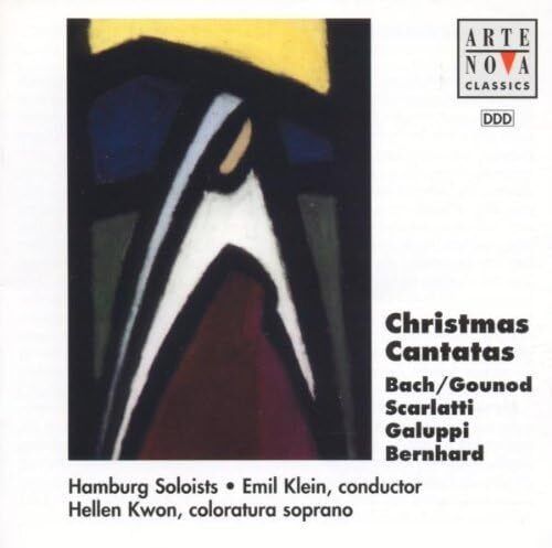 Free Postage! Christmas Cantatas: Bach/Gounod; Scarlatti; Galuppi, Bernard. CD.