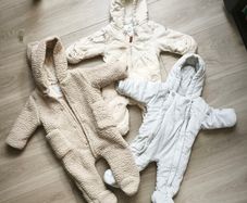 Baby pramsuit bundle
