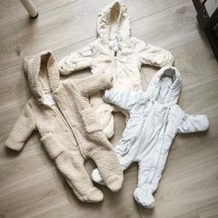 Baby pramsuit bundle