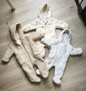 Baby pramsuit bundle