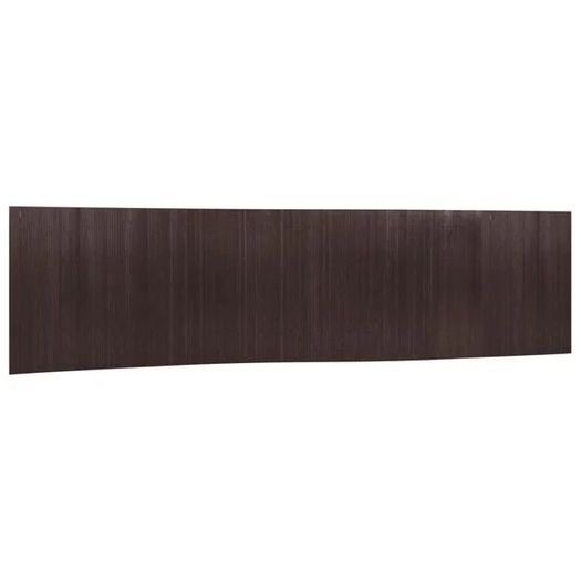 Room Divider Dark Brown 165x800 cm Bamboo