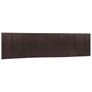 Room Divider Dark Brown 165x800 cm Bamboo Image 3
