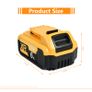 BRAND NEW 2 PACK 6000mAh 18V/20V for Dewalt Power Tool Battery Image 7