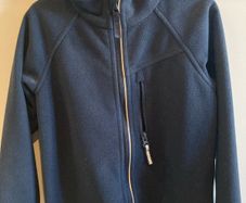 Navy Polarn O. Pyret Kids Fleece Jacket
