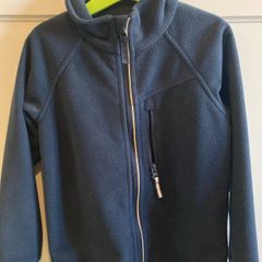 Navy Polarn O. Pyret Kids Fleece Jacket