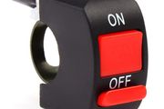 Motorcycle Handlebar Toggle Push Button Headlight Switch