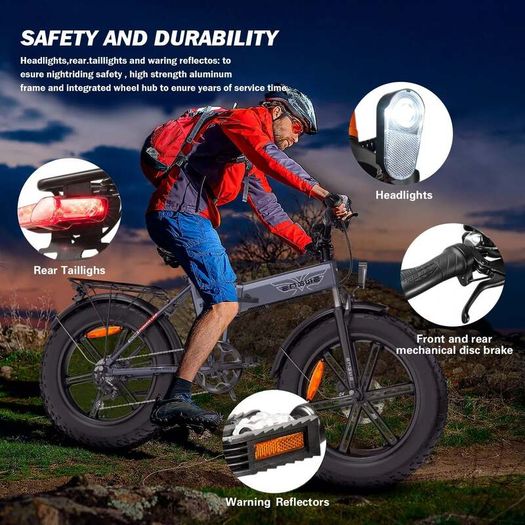 ENGWE EP-2/EP2 Pro (Upgraded Version) Electric Bike - Black